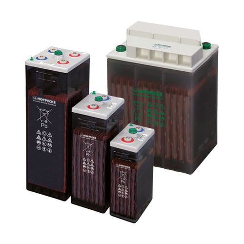 OPzS-Batterie - power V L series - HOPPECKE - Block / rohrförmig / 12 V