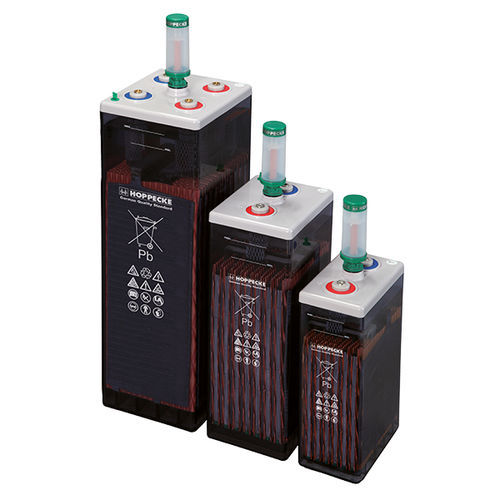 Blei-Säure-Batterie - power V H - HOPPECKE - dünn / für USV / mit Flüssigelektrolyt
