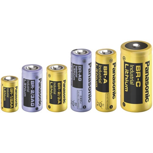 Lithium-Batterie - BR series - Panasonic Industry Europe GmbH - AA-Typ / 1/2AA-Typ / rund