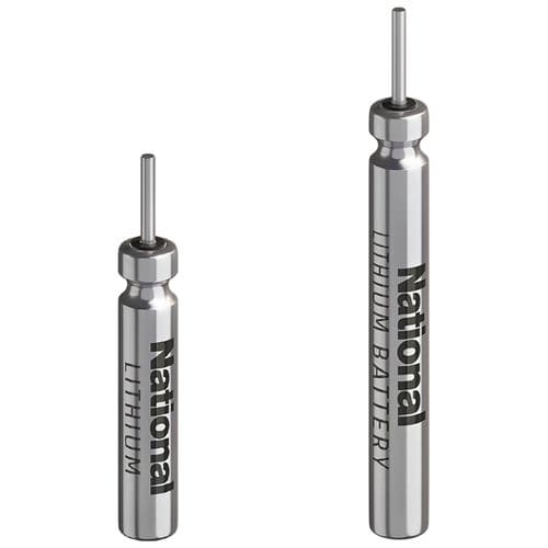 Lithium-Batterie - BR series - Panasonic Industry Europe GmbH - rohrförmig / 3 V / für hohe Temperaturen