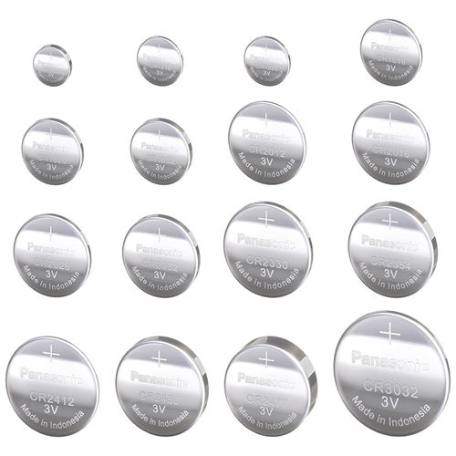 Lithium-Batterie - CR-3032 - Panasonic Industry Europe GmbH - CR / 3 V / für medizinische Anwendung