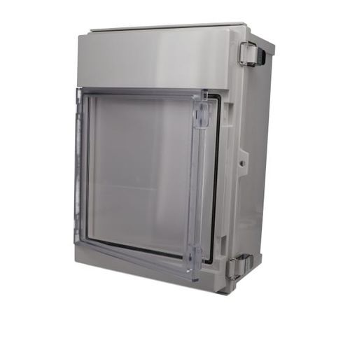Box für Schalttafelmontage - AIO-11111 - BUD INDUSTRIES - rechteckig / Polycarbonat / ABS-Kunststoff