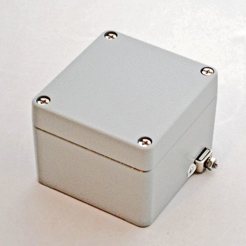 Quadratisches Gehäuse - ATX-10501 - BUD INDUSTRIES - Silikon / Aluminium / Dekorputz
