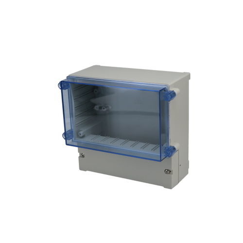 Einbaugehäuse - DCS-11900 - BUD INDUSTRIES - quadratisch / Kunststoff / Polycarbonat