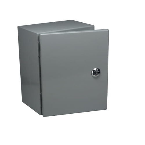 Wandmontiertes Gehäuse - SNB-3730 - BUD INDUSTRIES - Einbau / rechteckig / Edelstahl