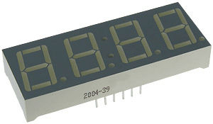LED-Display - CA56-series - KINGBRIGHT ELECTRONIC - 7 Segmente / 4-stellig / elektronisch