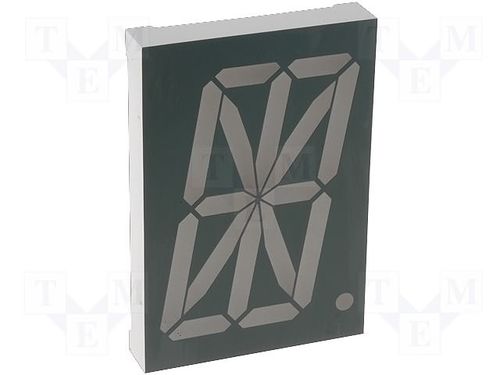 LED-Display - KCPDA04 series - KINGBRIGHT ELECTRONIC - alphanumerisch / 17 Segmente / einstellig