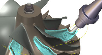 CAM-Software - Blade Expert  - MASTERCAM - zur maschinellen Fertigung
