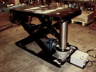 Scherenhubtisch - Spiralift series - Autoquip - hydraulisch / festinstalliert / für schwere Lasten