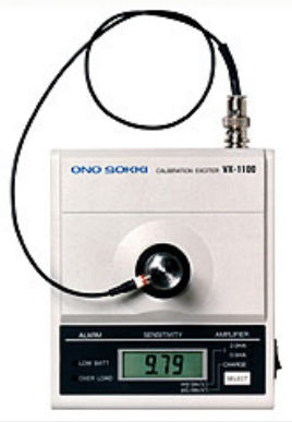 Kalibrator für Beschleunigungsmesser - VX-1100   - Onosokki - kompakt / digital
