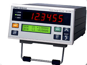 Digitales Display - DG-2310 - Onosokki - 7 Segmente / 6-stellig / elektronisch