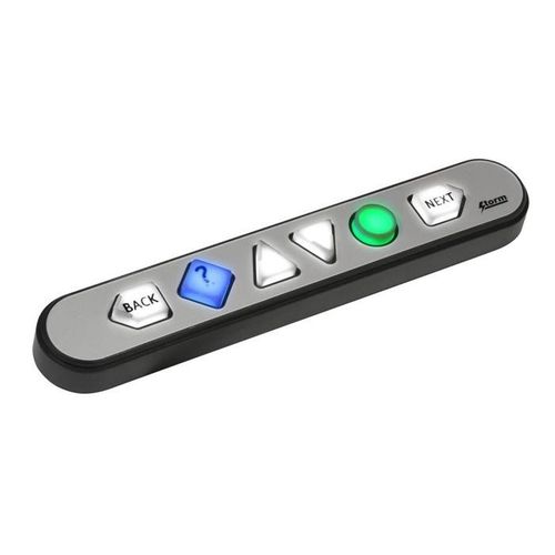 Nummernblock / 6 Tasten - NavBar™ - Storm Interface - einbaufähig / Silber / USB