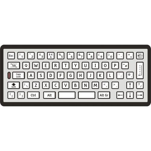 Einbaufähige Tastatur - 2210-35201 - Storm Interface - mit mechanischen Tasten / 62 Tasten / Industrie
