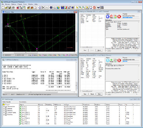Software für statische Analyse - GrafNav Static - NovAtel - Nachbearbeitung / Qualität / Netzwerk