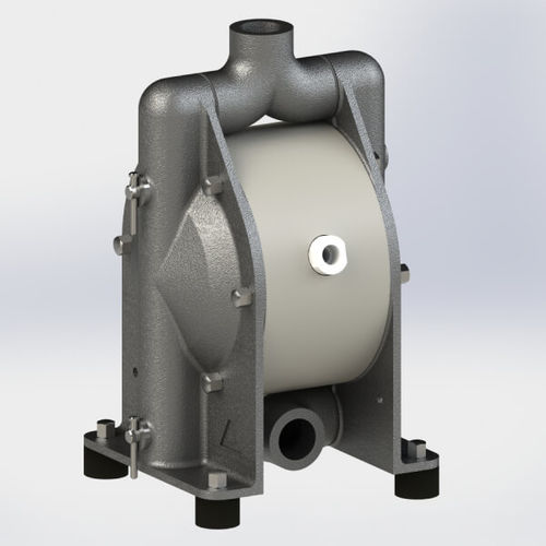 Doppelmembranpumpe - CHEMICOR Series - ALMATEC Maschinenbau GmbH - Wasser / luftbetrieben / selbstansaugend