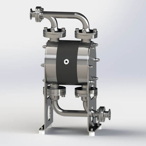 Doppelmembranpumpe - MM Series - ALMATEC Maschinenbau GmbH - Wasser / luftbetrieben / selbstansaugend