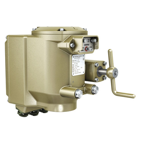 Elektrischer Ventilantrieb - SGM series - AUMA - manuell / Vierteldrehung / IP68