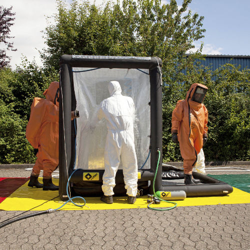 Dekontaminations-Sicherheitsdusche - DECON - Vetter GmbH - mobil / aufblasbar / für gefährliche Umgebungen