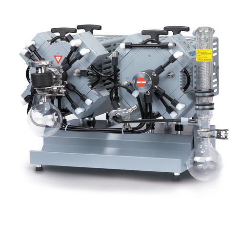 Membran-Vakuumpumpe - MV 10C EX VARIO +AK+EK - VACUUBRAND - geschmiert / 230 V AC / einstufig