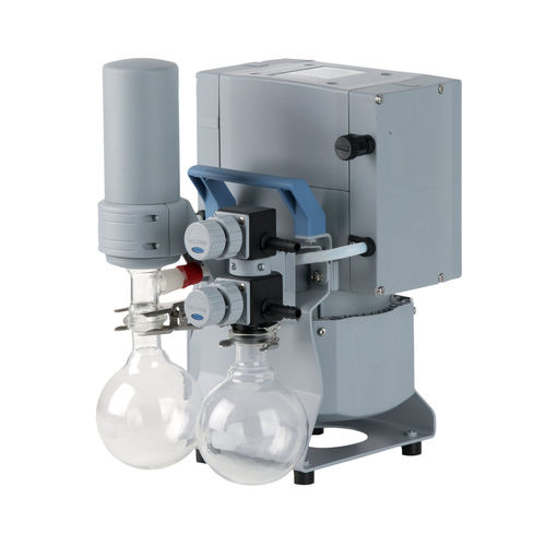 Membran-Vakuumpumpe - MD 4C NT +AK SYNCHRO+EK - VACUUBRAND - ölfrei / 230 V AC / Drei-Stufen