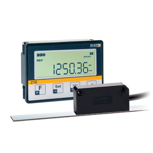 Positionsanzeiger - AZ16E  - ELGO Electronic - mit LCD-Anzeige / Einbau / batteriebetrieben
