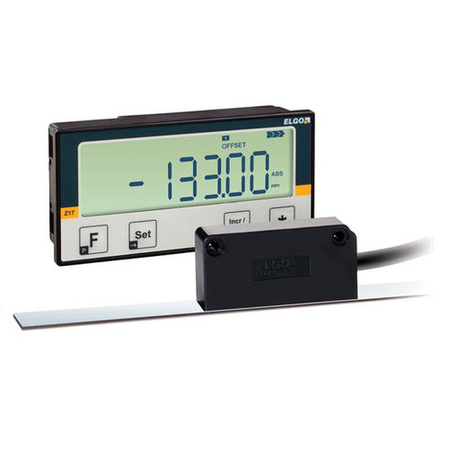 Positionsanzeiger - AZ17E - ELGO Electronic - mit LCD-Anzeige / Einbau / batteriebetrieben