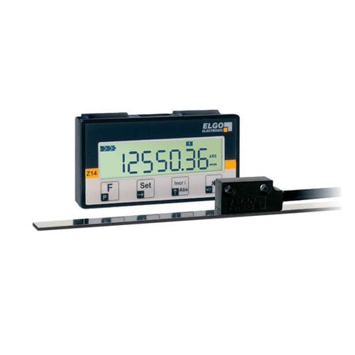 Positionsanzeiger - IZ14E - ELGO Electronic - mit LCD-Anzeige / Einbau / batteriebetrieben