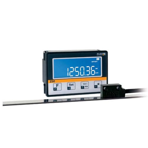 Positionsanzeiger - Z50 - ELGO Electronic - mit LCD-Anzeige / Einbau / USB