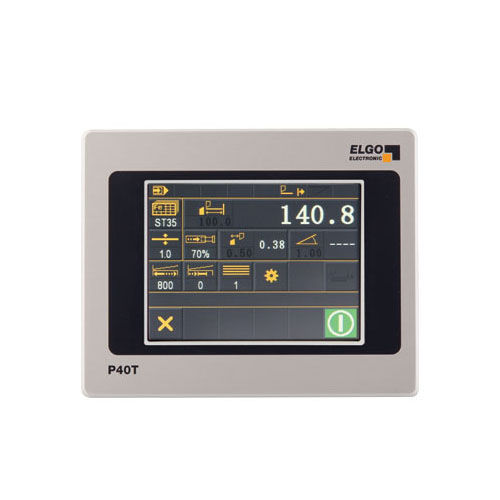 Mehrachsen-Positioniersteuerung - P40T - ELGO Electronic - elektronisch / programmierbar / mit Touchscreen