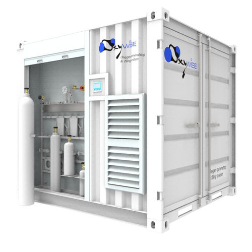 Füllmaschine für Gasflaschen - MOFS - Oxywise, s.r.o. - Sauerstoff / für Industrieanwendungen / mobil