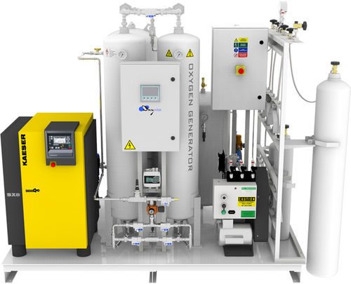 Automatisches Füllsystem - O4FS - Oxywise, s.r.o. - für Gasflaschen / Sauerstoff / kompakt