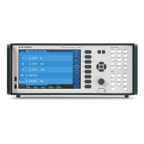 Leistungsanalysator - LMG671 - ZES ZIMMER Electronic Systems - elektrisch / Oberschwingung / Benchtop