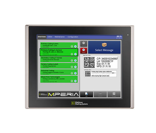 Softwarelösung / Lagerverwaltung WMS - MPERIA - Matthews Marking Systems - Prozesssteuerung / Automatisierung / für Fernzugriff