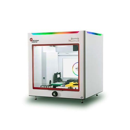 Labor-Flüssigkeitsbehandlungsstation - Biomek NGeniuS - Beckman Coulter Life Sciences - Particle - automatisiert