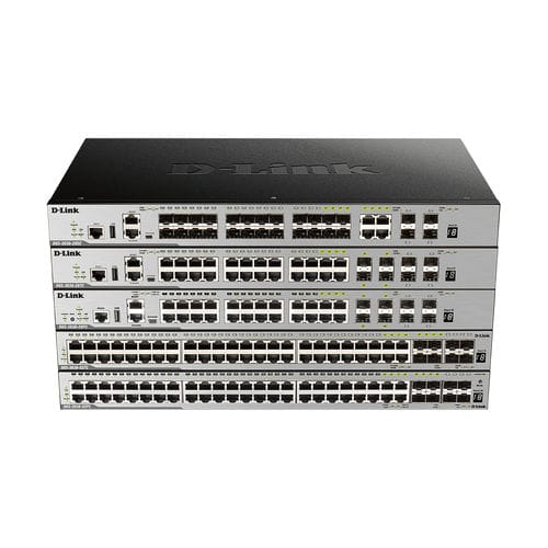 Ethernet-Switch / managed - DGS-3630 series - D-Link® - 16 Ports / 30 Ports / Gigabit-Ethernet