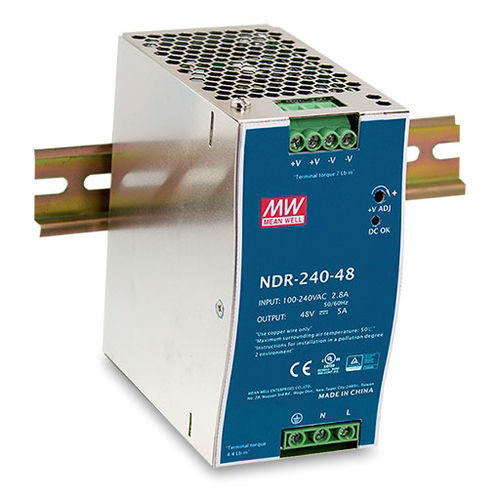 Stromversorgung für DIN-Schiene - DIS-N240-48 - D-Link® - AC/DC / für Industrieanwendungen