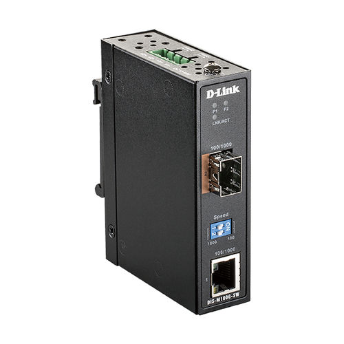 Medienwandler - DIS-M100G-SW - D-Link® - Leistung / Temperatur / Ethernet