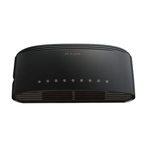 Ethernet-Switch / unmanaged - DES-1008D - D-Link® - 8 Ports / für Büroanwendungen / schnell