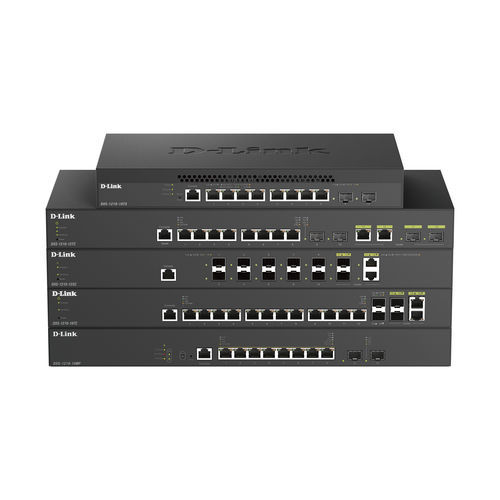 Ethernet-Switch / Gigabit-Ethernet - DXS-1210 series - D-Link® - managed / 8 Ports / 12 Ports