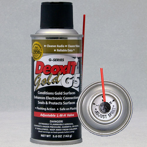 Reinigungsaerosol - DeoxIT® Gold, #G5S-6 - CAIG - Schutz / für Metall / für Plastik
