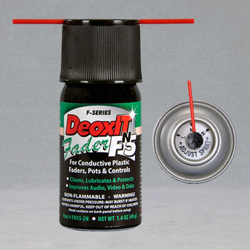 Reinigendes Aerosol - DeoxIT® Fader F-Series, #FN5S-2N - CAIG - Schmier / für Metall / für Plastik