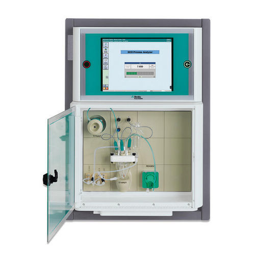 Analysator für Titrierungen - 2035 Process Analyzer - Potentiometric - Metrohm - für Flüssigkeiten / Metall / Prozess