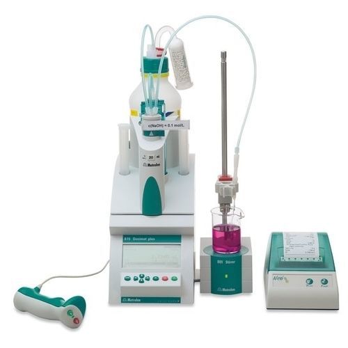 Dosieranlage für Flüssigkeiten - 876 Dosimat plus - Metrohm - volumetrisch / Labor / für Titrator