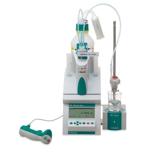 Dosieranlage für Flüssigkeiten - 865 Dosimat plus - Metrohm - volumetrisch / Labor / für Titrator