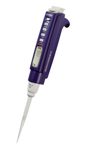 Einkanalpipette - Acura® electro 926 series - Socorex Isba S.A. - Borosilikatglas / elektronisch