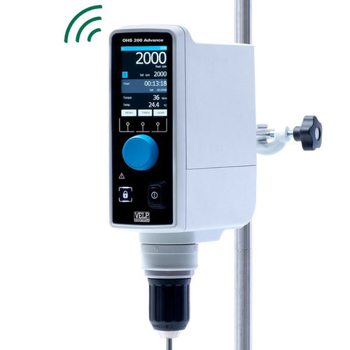 Überkopf-Laborrührer - OHS 200 Advance series - VELP - digital / vertikal / leuchten Dimmer