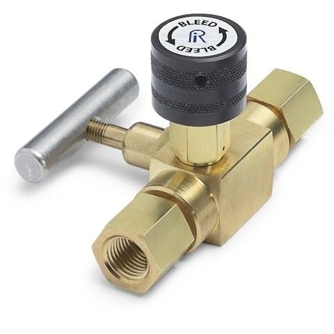 Ventil / double block and bleed - QTHA-BLB0  series  - Ralston - manuell / Isolation / Druckregel