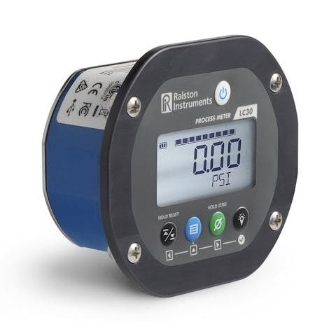 Manometer mit LCD-Display - LC30 - Ralston - für rückseitigen Einbau / für Schalttafelmontage / NPT 1/4
