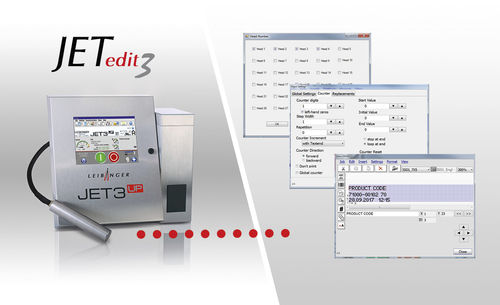 Management-Software - JETedit3 - Leibinger - Druck
