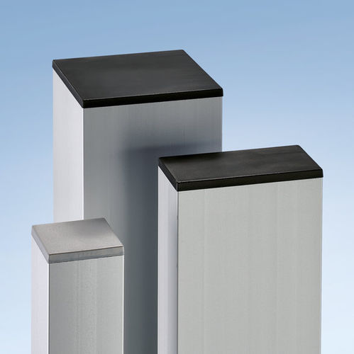 Press-Fit-Endkappe - Maschinenbau Kitz GmbH - rechteckig / Kunststoff / für Profilende